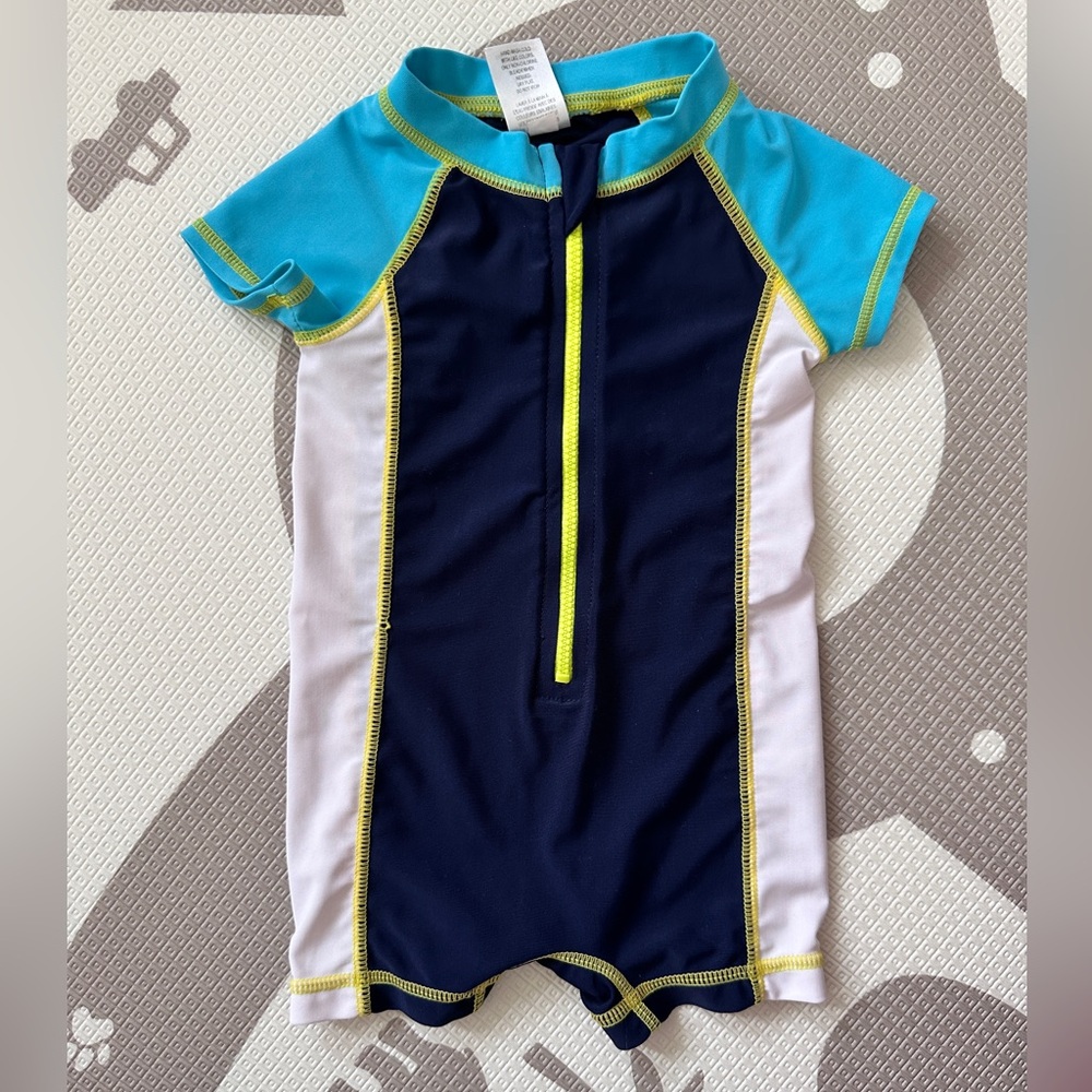 Baby infant Rashguard shortsleeved Swimsuit